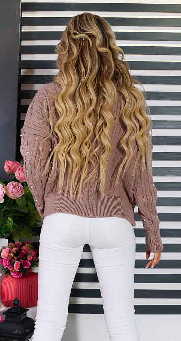 Светр з перлинами (50-52) Київ - фото 3