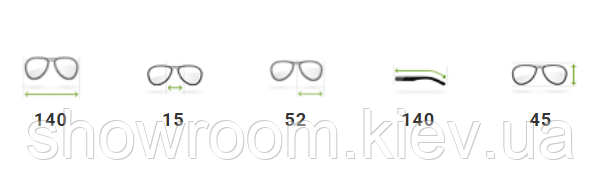 Жіноча брендова оправа Chrome Hearts 2273 silver Київ - фото 3