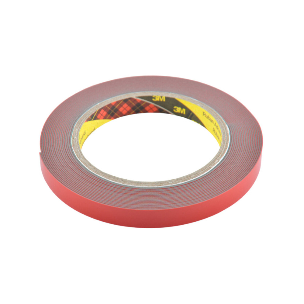 Стрічка клеюча двостороння 3M, темно-сіра, 9ммx5м, блістер, 1шт Київ - фото 1