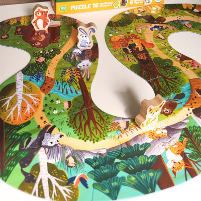 Пазл DoDo Хто живе в лісі? (300608) Вінниця - фото 3