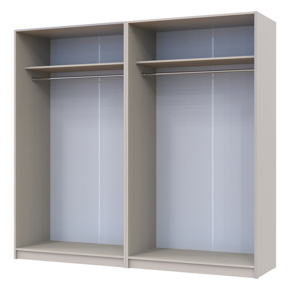 Комплект шаф для одягу Doros Промо (2 шт.) 180х48х204 см Кашемір (DRS-011208) Дніпро - фото 5