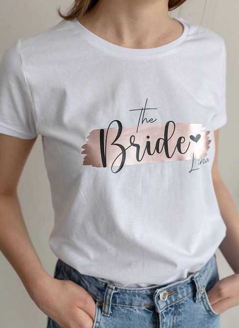 Футболки для дівич вечора - "The Bride \ Team Bride" Чернівці - фото 3