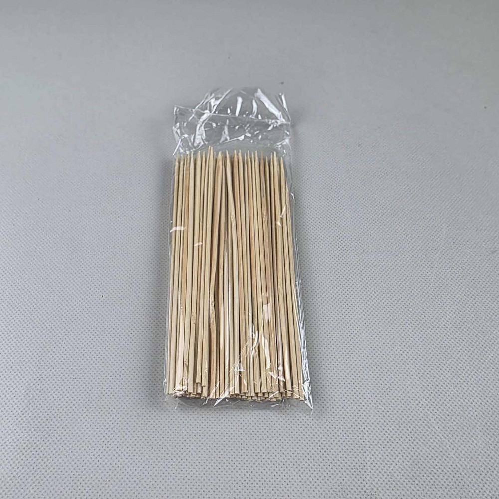 Палочка для шашлыка бамбуковые (100шт) 15см 2.5mm (НЕ ТОЧНОЕ КОЛИЧЕСТВО) (1 пачка) Харьков - изображение 6