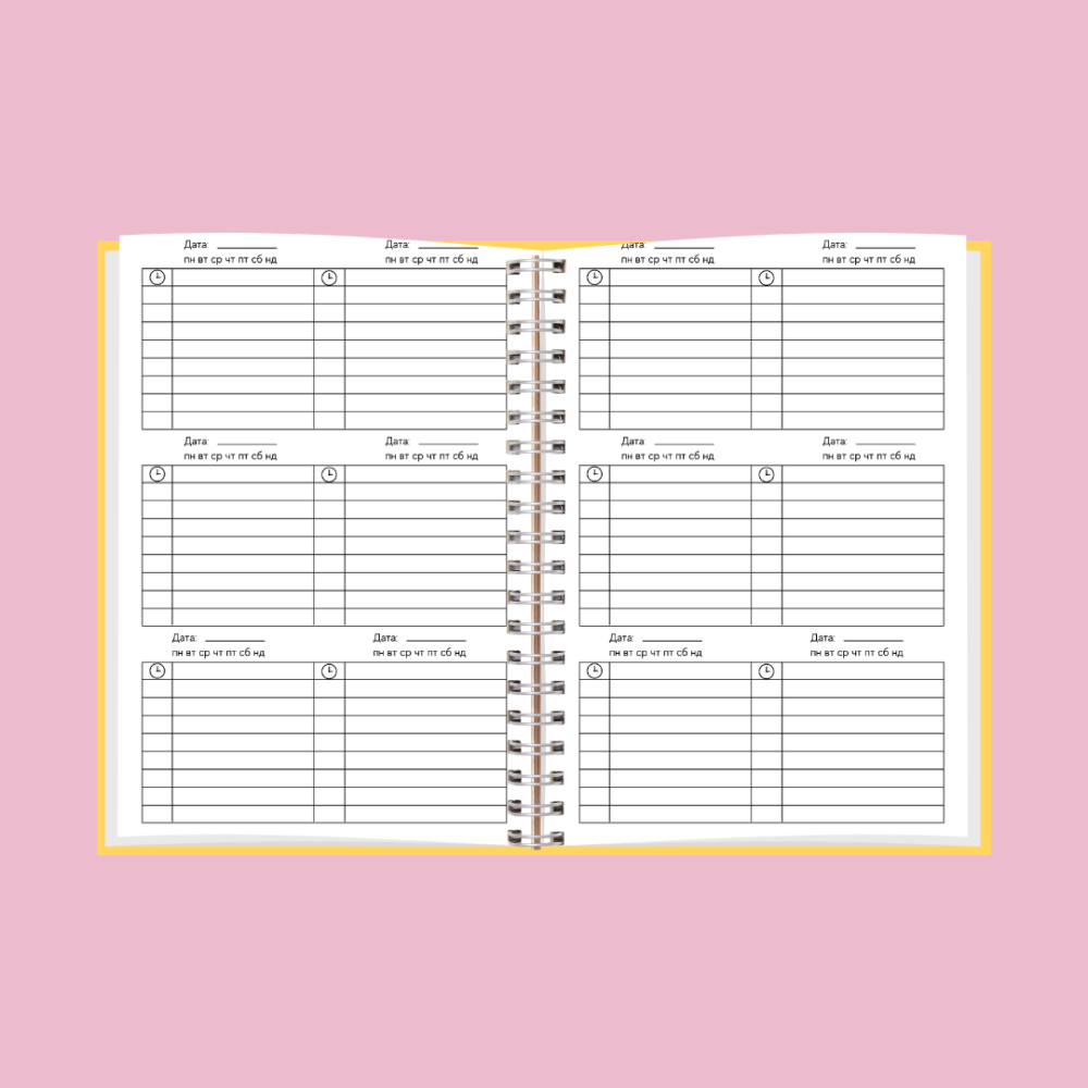 Блокнот (планер) майстра манікюру А5 Дніпро - фото 5