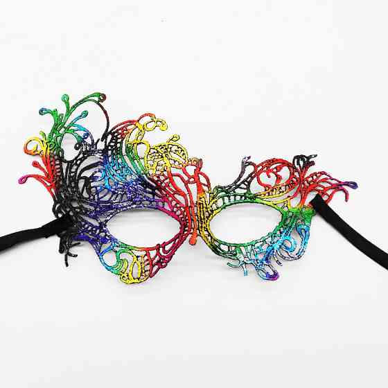 Ажурна маска на зав`язках one size мультиколор Київ