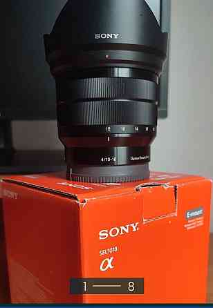 Об'єктив: SONY 10-18 F 4.0. SEL1018 4/10-18 F4 OSS. Київ