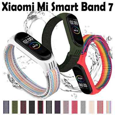 Ремінець до фітнес браслета BeCover Nylon Style для Xiaomi Mi Smart Band 7 Lime (707662) Вінниця