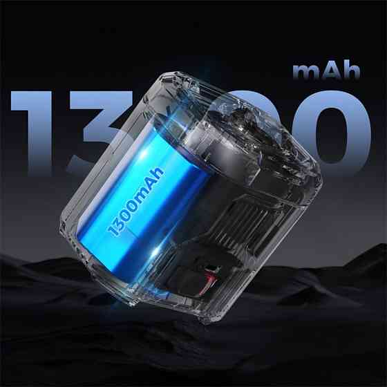 Портативний повітряний насос Flextail Evo Pump 3 1000л/хв (Чорний) Вінниця