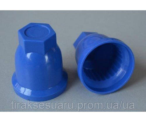 Ковпачок на гайку колеса 32 синій Ковпачок на гайку 32 Ковпачок на 32 гайку Луцьк - фото 1