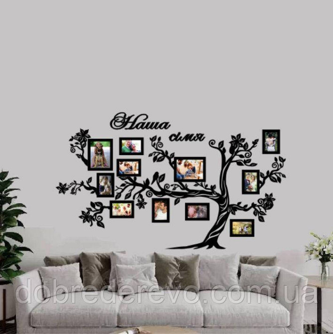 Семейное дерево на 11 фото рамок, Родовое дерево top 1 Вижница - изображение 3
