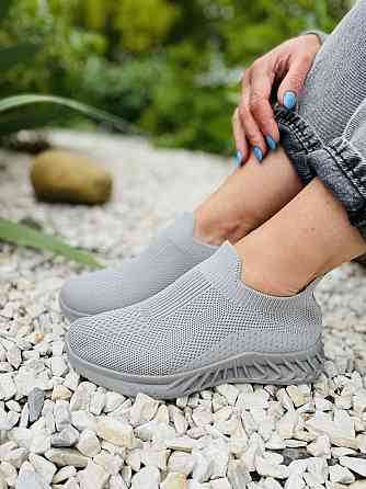 Kamengsi Сліпони жіночі Kamengsi Z108-2 сірі (літо, сітка) (5047) 36-41 Коломия