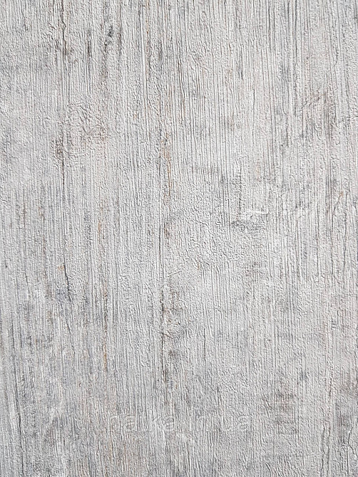 Шпалери вінілові на флізеліні Grandeco Textured vibes 0.53x10 під кору дерева структурні світло-сірі Київ - фото 2