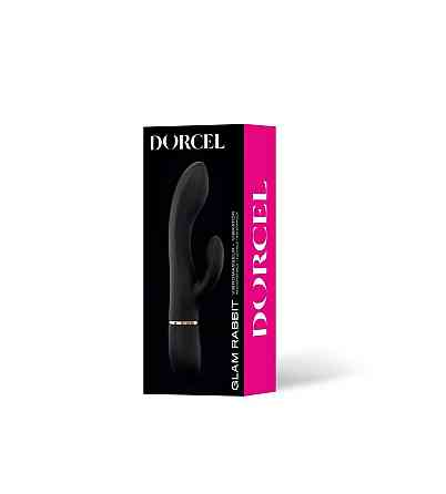 Вібратор-кролик Dorcel GLAM RABBIT, гнучкий стовбур, стимуляція точки G, 2 мотори Sex Aura Київ