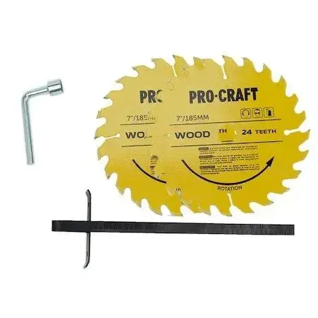 Циркулярна пила Procraft KR2300 два диски 185 мм, Потужна циркулярна пила 2300 Вт,Циркулярні пили ручні Львів - фото 7