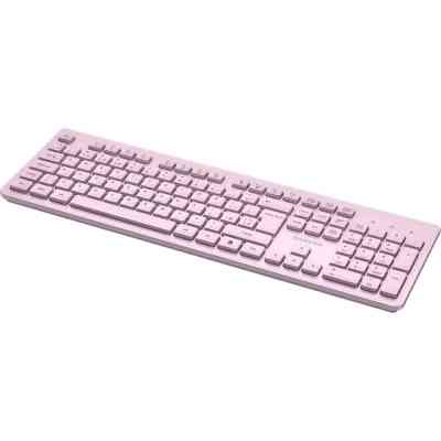 Клавиатура Canyon HKB-W01 Silent Wireless UA Pink (CNS-HKBW01P) Винница