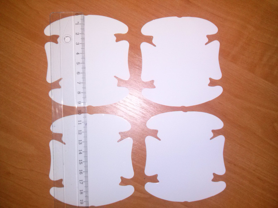 Наклейки для захисту зон під ручками авто від подряпи Київ - фото 2