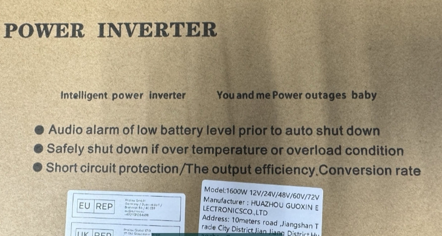 Інвертор 1600w. Київ - фото 3