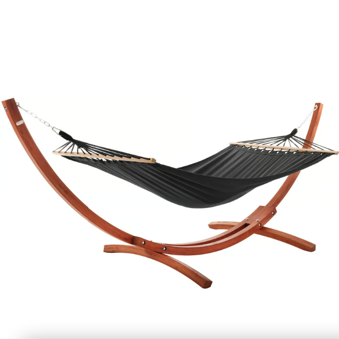 Гамак с деревянным каркасом для дома, сада, дачи, удобный переносной комплект для отдыха Di Volio Trevia Киев - изображение 2