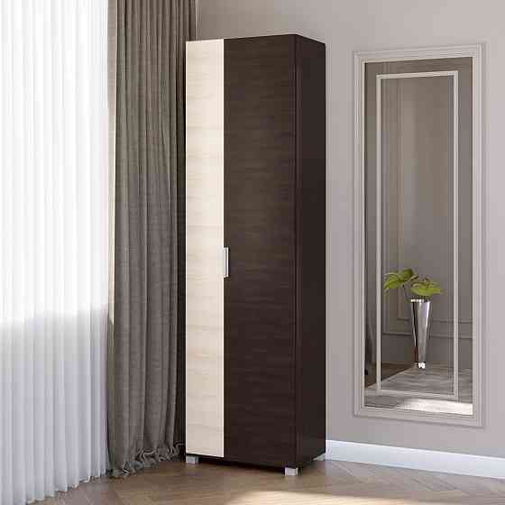 Шкаф распашной Эверест Бриз ШП-2 венге + дуб молочный (DTM-2301) Львов