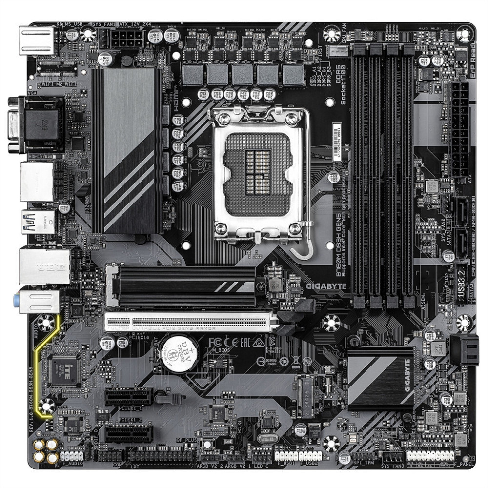 Материнська плата Gigabyte B760M DS3H Gen5 Socket 1700 ( 14150 ) Харьков - изображение 7