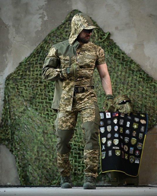 Літній тактичний костюм гірка піксель 8 в 1 ПП7568 Одеса - фото 2