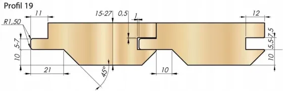 Faba Фрези Do Podbitki 6200/19 D=170 D=40 Pióro 11 B1900S170A0001 Київ