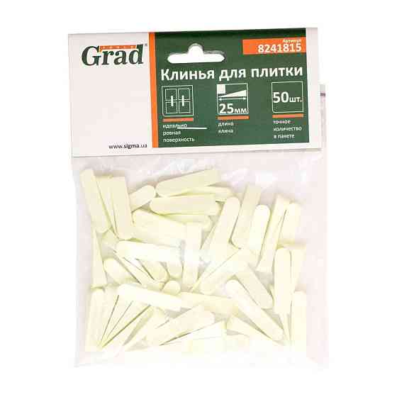 Клин для плитки 25 мм 50 шт GRAD (8241815) Київ