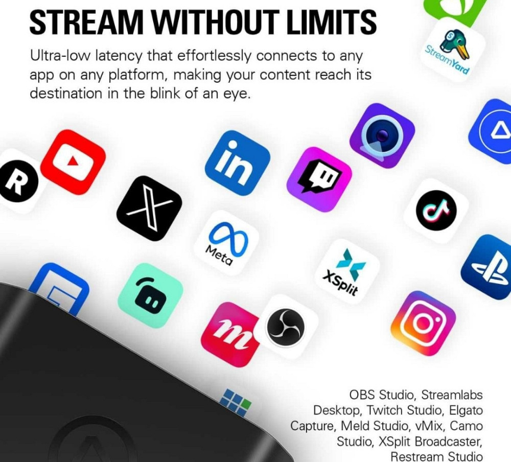 Пристрій відеозахоплення Elgato Game Capture 4K X 1 шт. NEW! Харків - фото 2