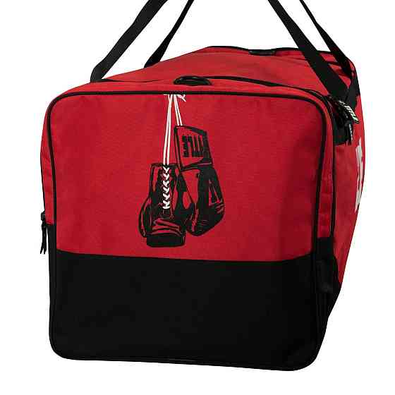 Спортивна сумка TITLE Boxing Deluxe Gear Bag Red (70л.) Каменское
