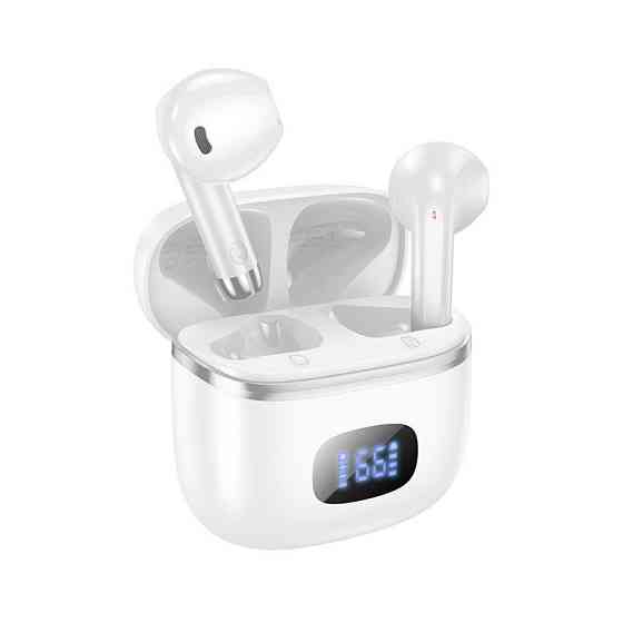 Бездротові навушники HOCO EQ1 Music guide true wireless BT headset White Київ