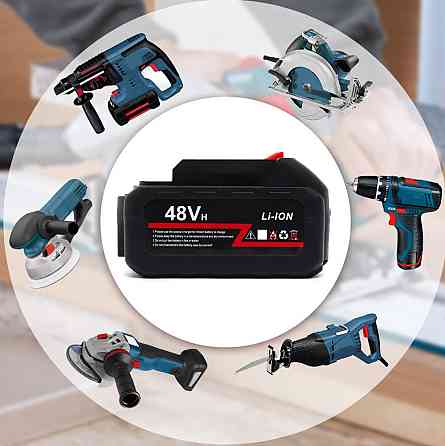 Акумулятор для мийки високого тиску Li-Ion 48В / Акумуляторна батарея для інструментів Київ