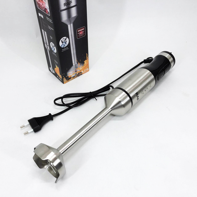 Ручной погружной блендер Domotec/RAF R-378, 1600Вт, пластик + металл, для измельчения Одесса - изображение 5