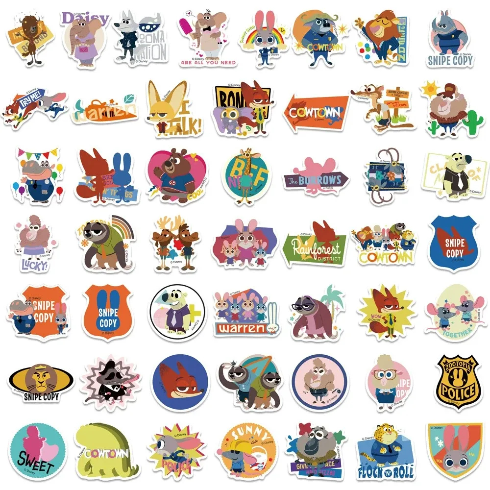 Набір вінілових наклейок Disney Звердополіс WTD-028 Запоріжжя - фото 5