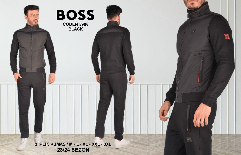 Зимний мужской спортивный костюм Hugo Boss Киев - изображение 4