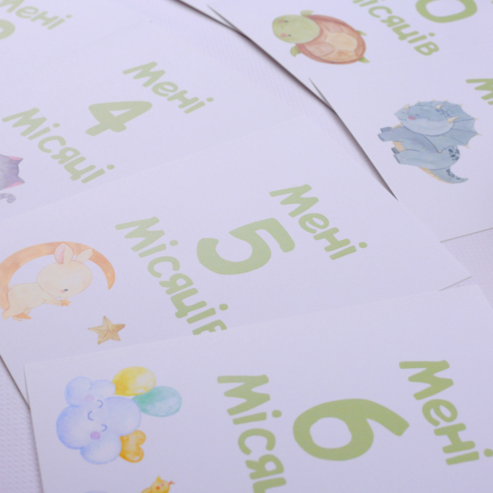 Картки для щомісячних фото малюків Тернополь - изображение 3