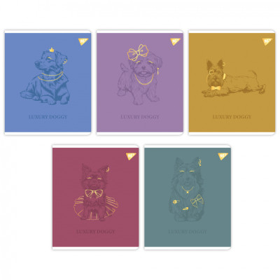 Зошит Yes Luxure doggy 18 аркушів лінія (767531) Вінниця - фото 1