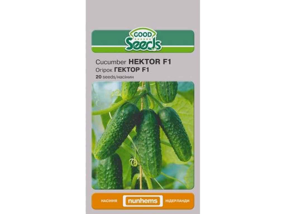 Огурец ГЭКТОР F1 [20 семян] (10 пачек) ТМ GOOD SEEDS Киев - изображение 1