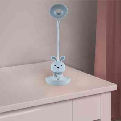 Настольная лампа Kite Bunny LED с аккумулятором, белая (K24-492-1-1) Винница