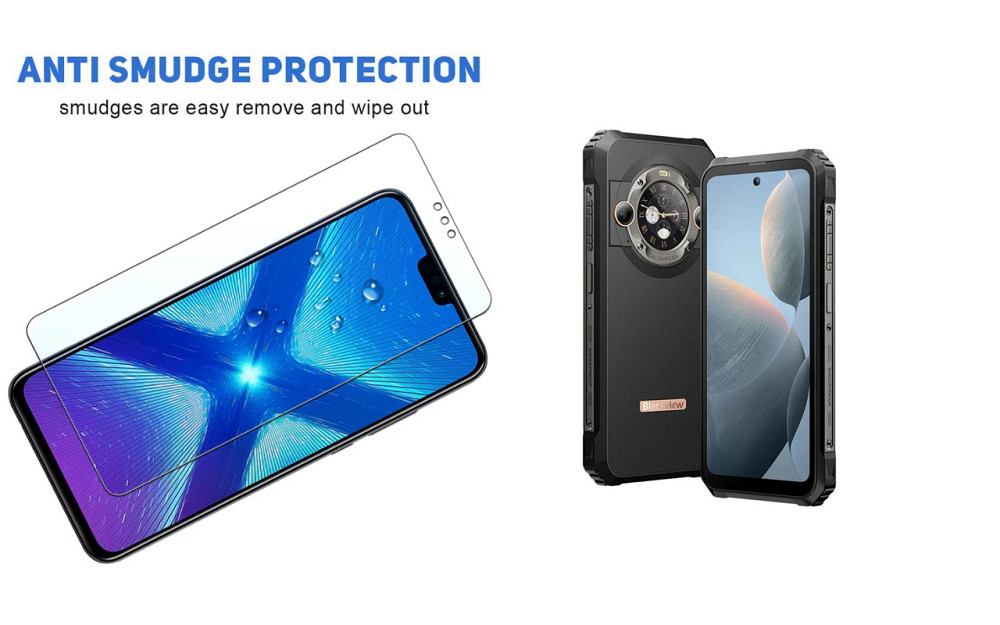 Защитное стекло NeoGlass для Blackview BL9000, BL9000 Pro – ультрапрозрачное и устойчивое Киев - изображение 3