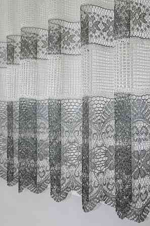 Тюль сітка, висотою 1,5м "Juli" колір сірий 1232т Київ