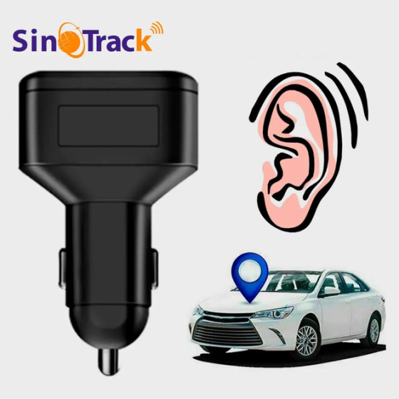 Автомобильный GPS-трекер SinoTrack ST909 с микрофоном в прикуриватель Киев