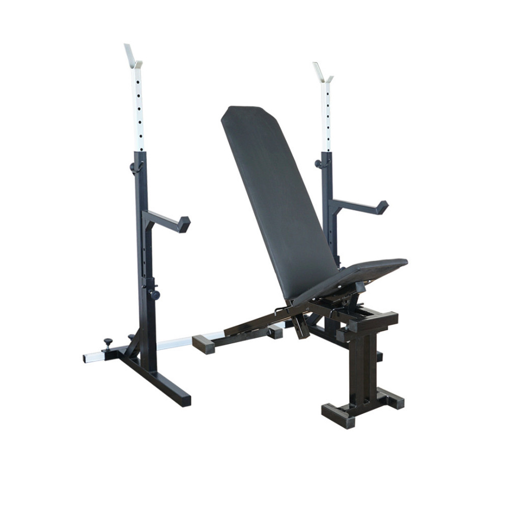 Скамья с отрицательным наклоном 40 на 40 мм + Стойки со страховкой 40 на 40 мм Киев - изображение 1