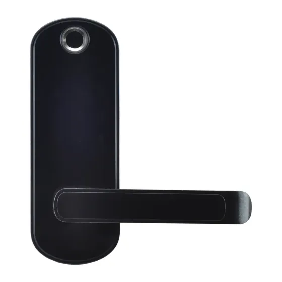 Замок біометричний автономний Trinix TRL-5107BTF Black Right з Bluetooth, зчитувачем відбитків пальців і карт Mifare (65-00024) Киев