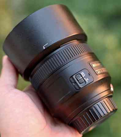 Объектив: Nikon AF-S 85mm.1.8G Киев