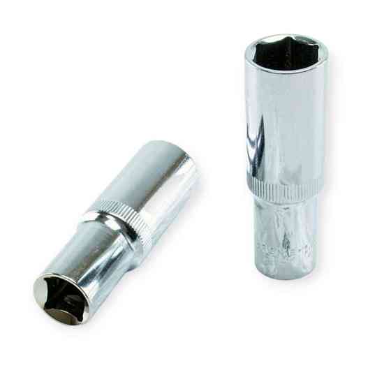 Головка торцевая шестигранная удлиненная 1/2 21мм CrV Мукачево