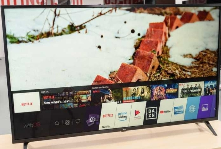 Телевізор Безрамний: 55" 8серія, 4K UHD Smart LG 55UP800. Київ - фото 1