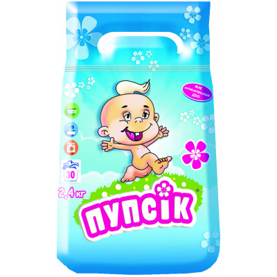 Стиральный порошок Пупсик с первых дней жизни 2.4 кг (4820049381948) Винница - изображение 1