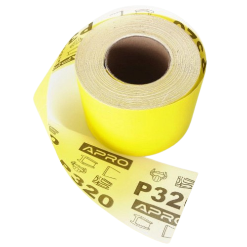 Папір шліфувальний 115мм*50м P320 APRO Житомир