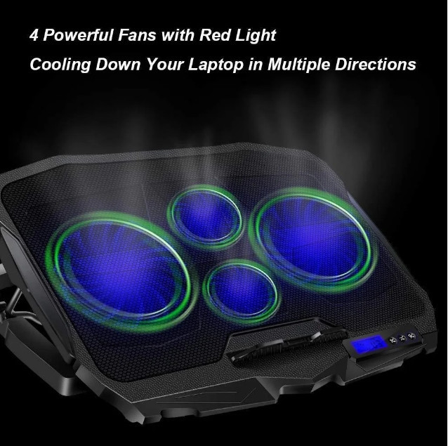 Охлаждающая подставка для ноутбуков Laptop Cooler S18 диагональ 17.3 