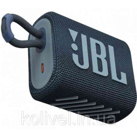 Акустична система JBL Go 3 Blue JBLGO3BLU (JBLGO3BLU) Киев